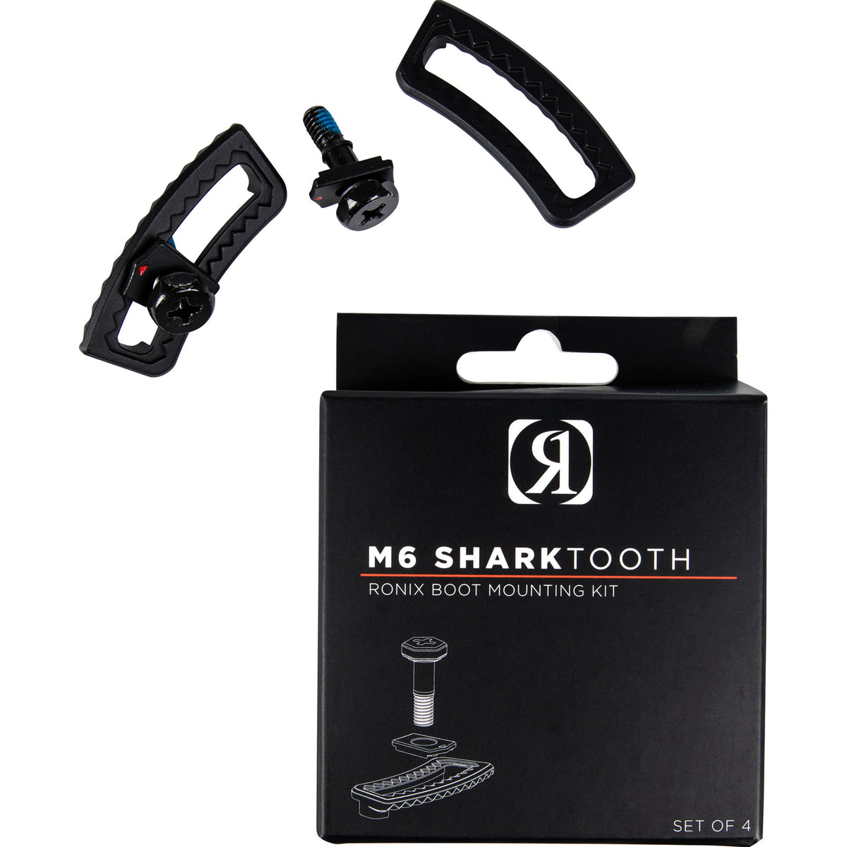Ronix M6 SharkTooth Boot Hardware - Set of 4