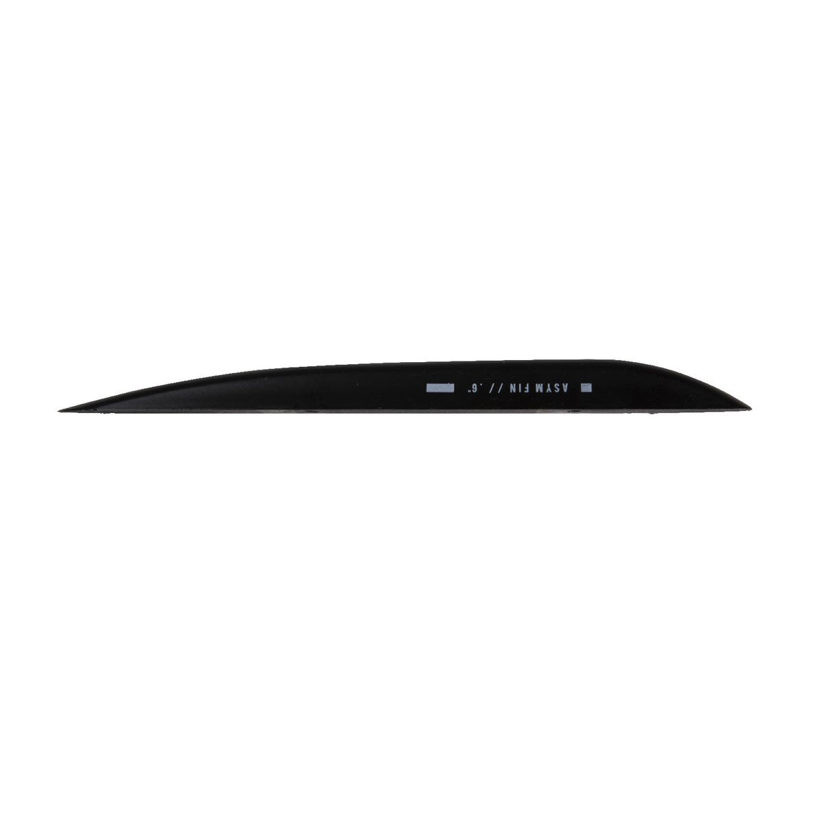 Ronix .6 in. - Fiberglass Asymmetrical Fin - (2 pack) - Black