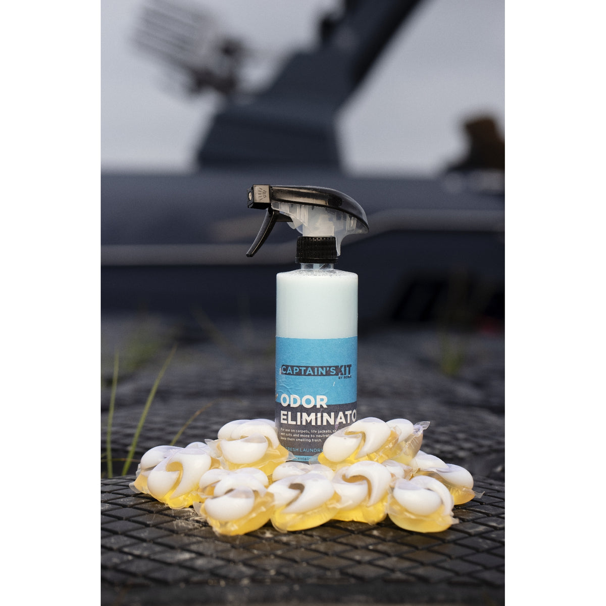 Ronix Captains Kit - 16oz Odor Eliminator - Fresh Laundry - 6 pack