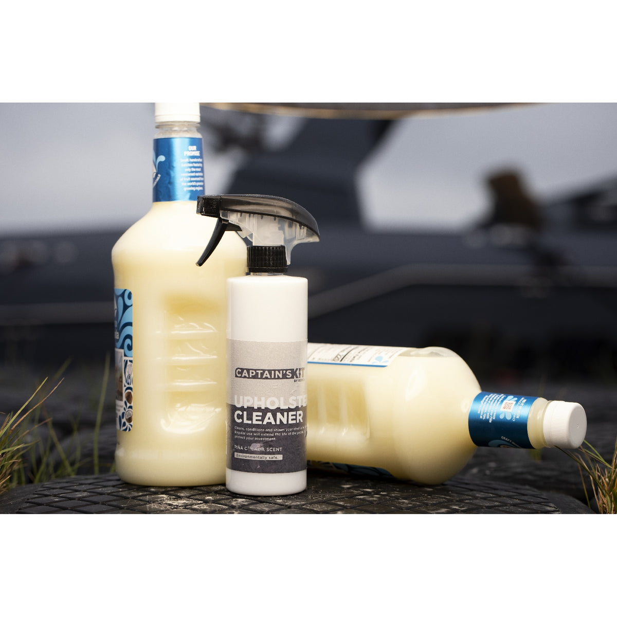 Ronix Captains Kit - 16oz Upholstery Cleaner - Pina Colada - 6 pack