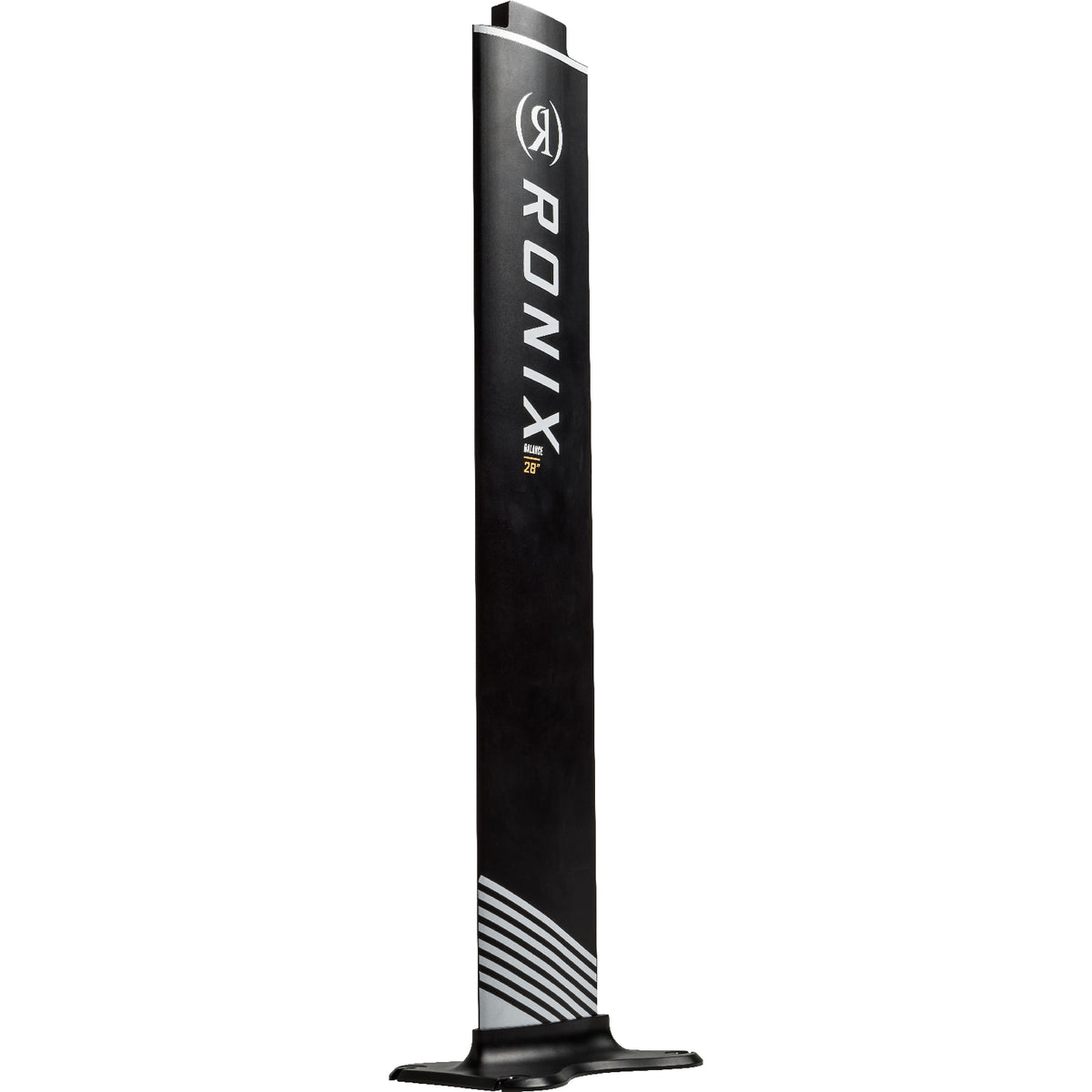 2025 Ronix Alloy Fluid Mast Black / White 24in. / 61cm