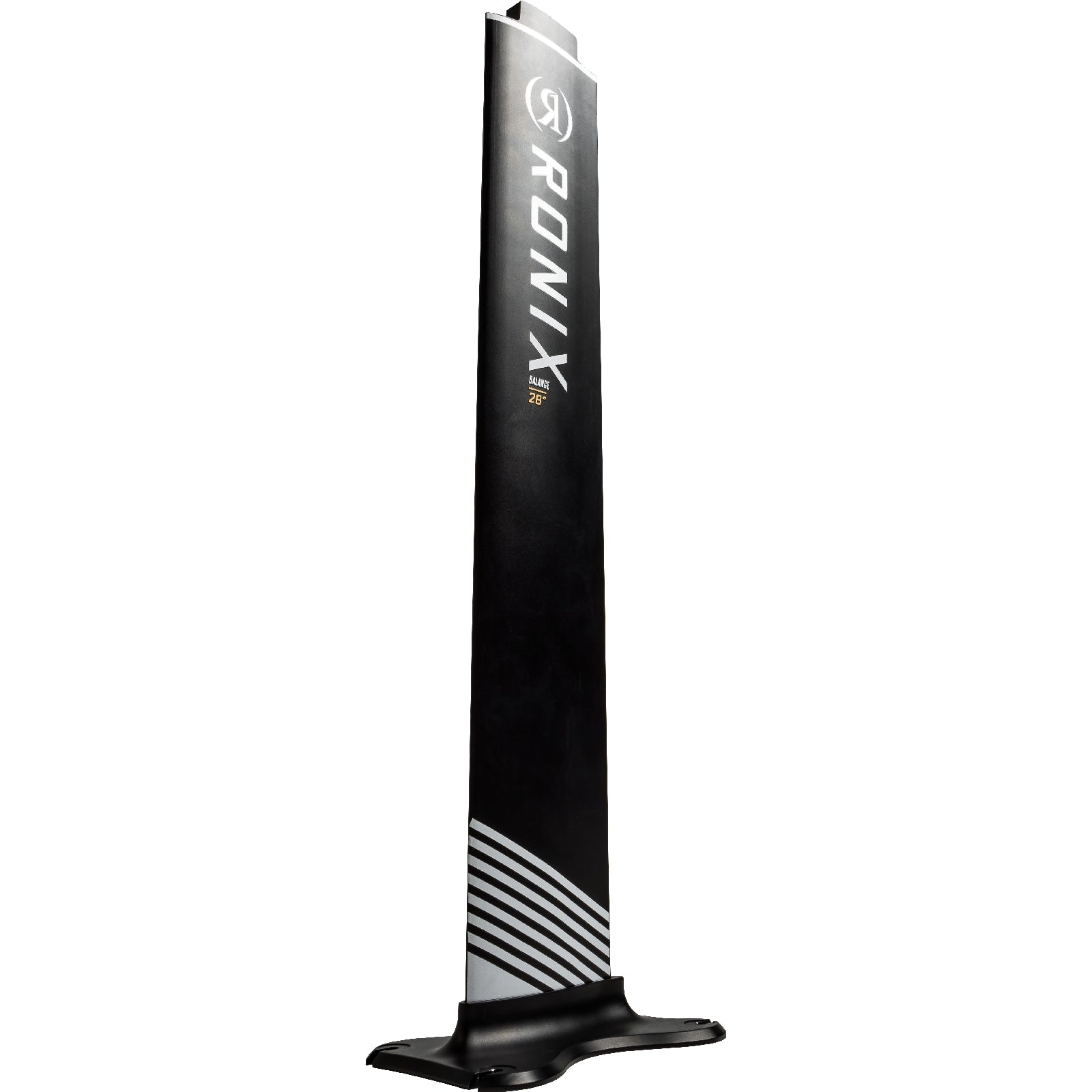 2025 Ronix Alloy Fluid Mast Black / White 24in. / 61cm