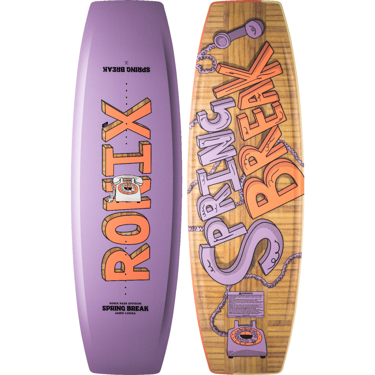 2025 Ronix Spring Break Ladies Spine Flex Wakeboard