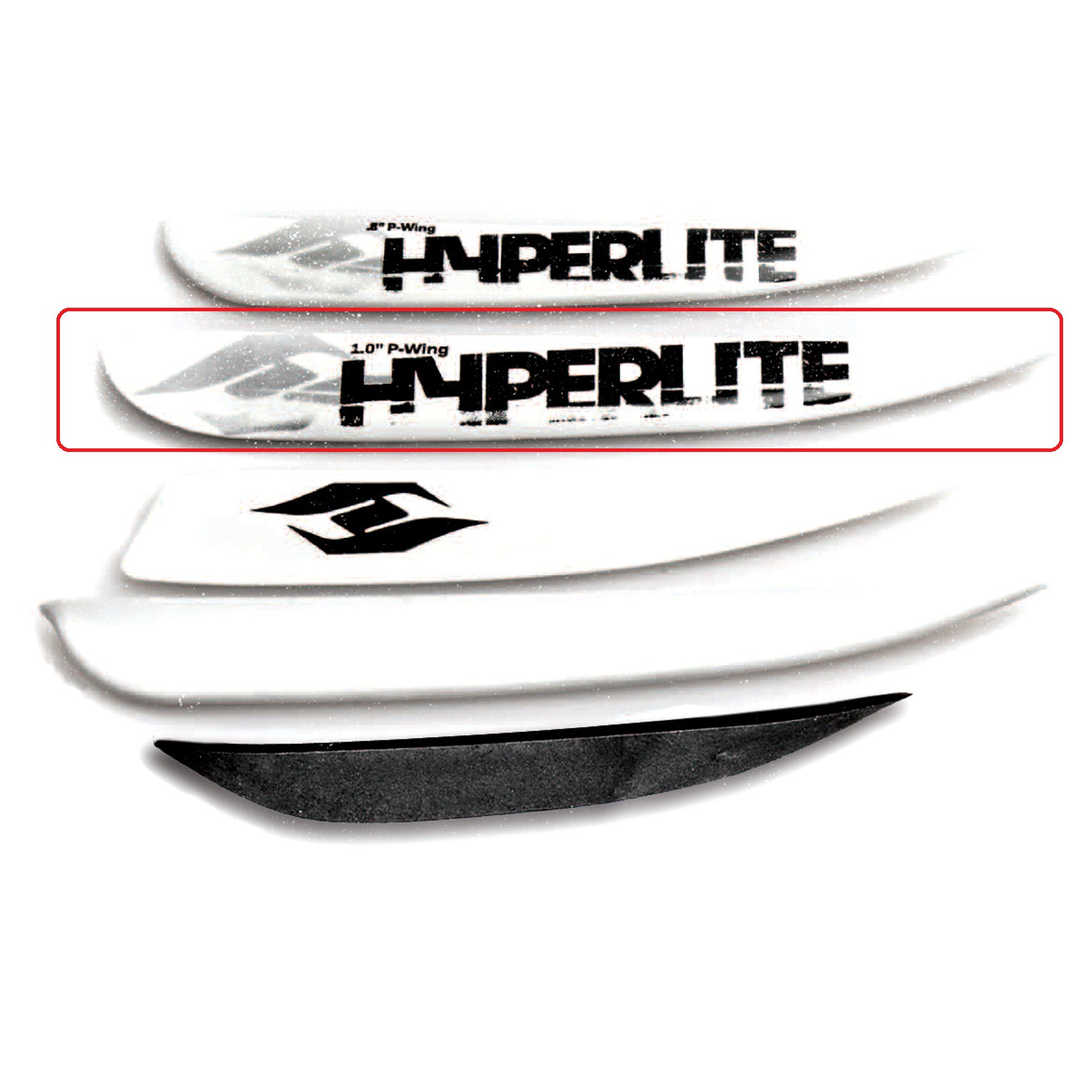 Hyperlite 0.8 A - Wing Fin - 2 Pices