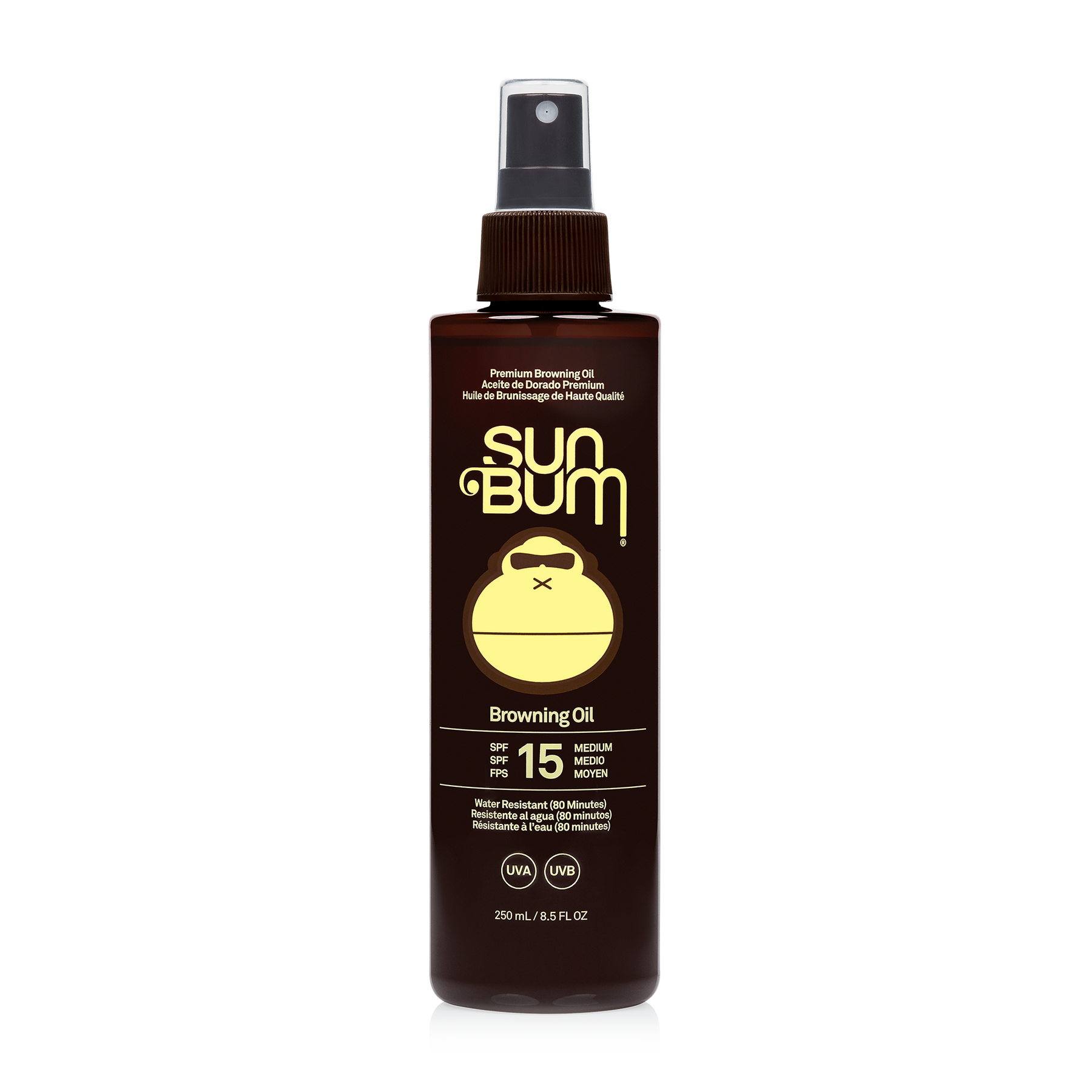 SPF 15 Sunscreen Browning Oil