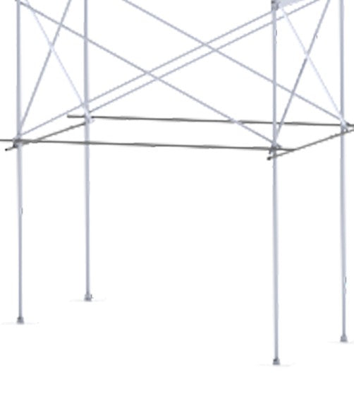 Basta Boatlifts Sill Brace Kit - Galv. Steel - Bekleidung