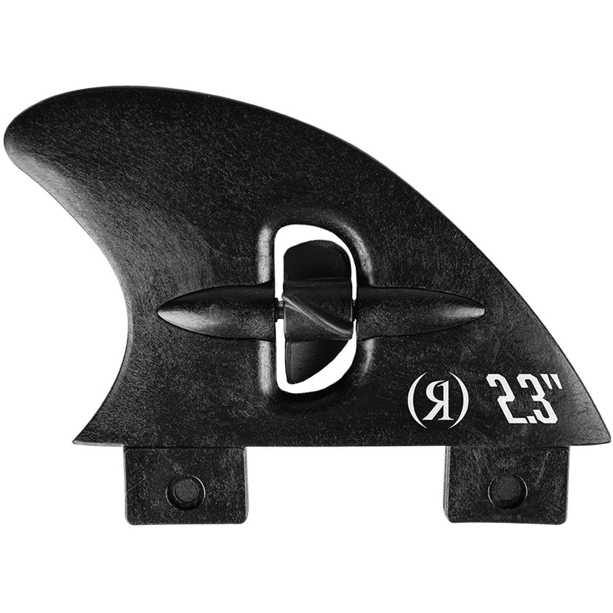 2025 Ronix 2.3 in.   Alfred Poly.Turbo 3000 Bottom Mount Propeller Surf Fin   Black