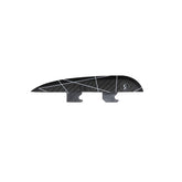 Ronix 1.0 in. - Floating Fin-S 2.0 - Blueprint - Center Surf Fin - Carbon