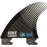 Ronix 3.5 in. - Floating Button - Blueprint - Right Surf Fin - Carbon