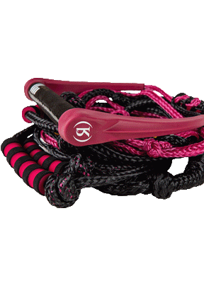 Ronix Ladies Surf Rope Silicone Bungee w/11in Handle w/25ft Rope Package