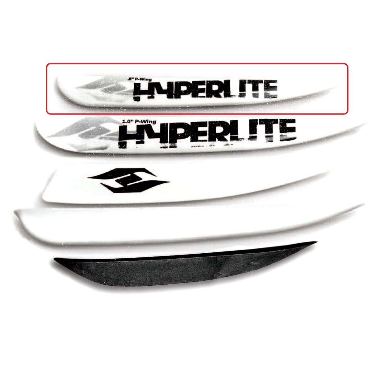 Hyperlite 0.8 A - Wing Fin Kit- 2 Pices