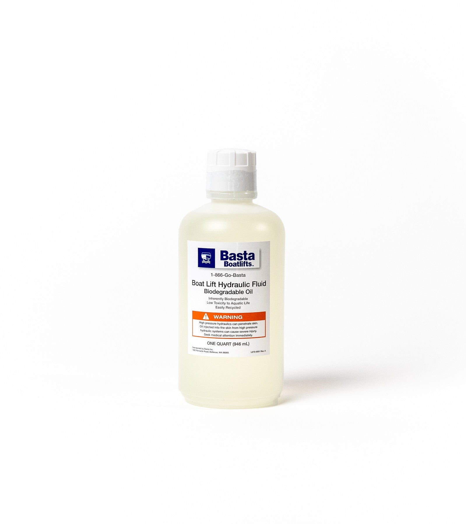 Basta Boatlifts Hydraulic Fluid - Quart - Zubehörteile