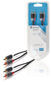 Various 2M 2 Channel RCA Cable - Zubehörteile