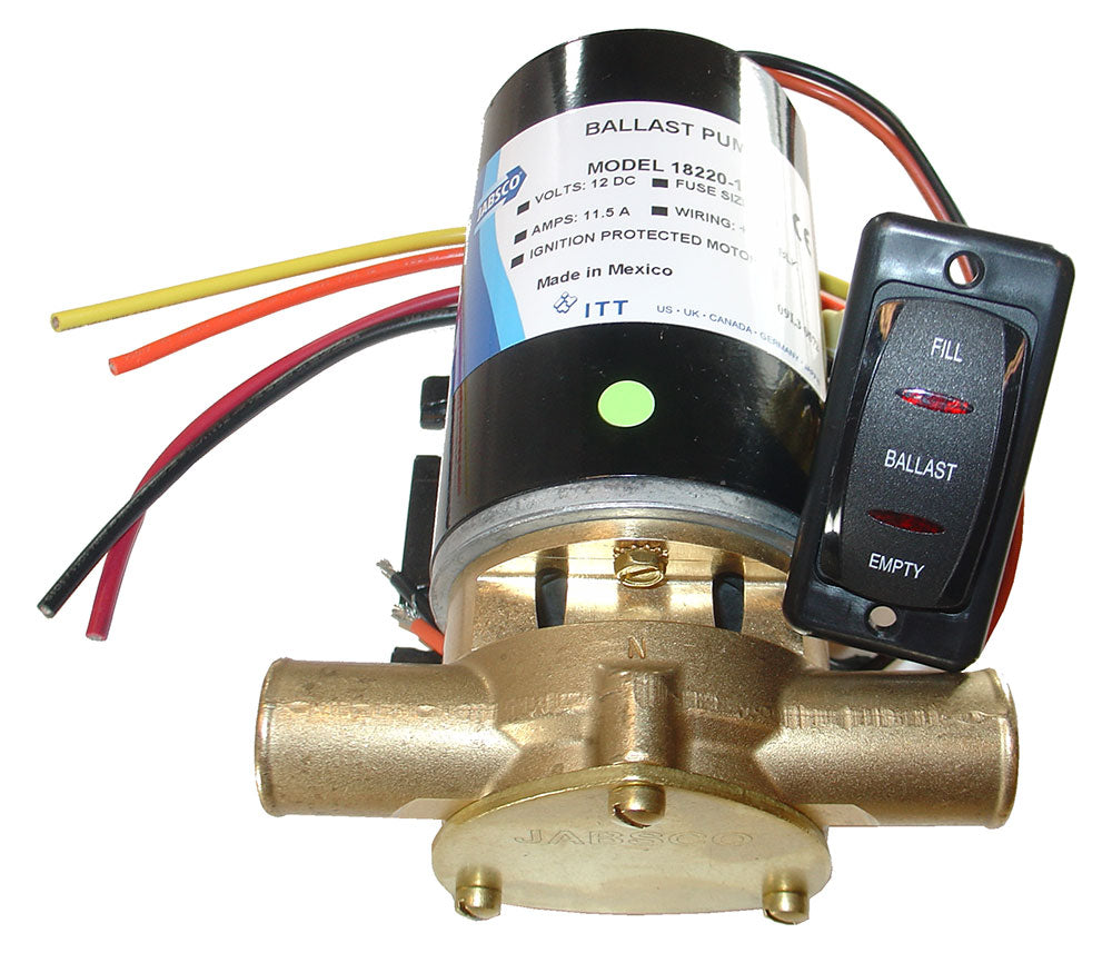 Fatsac Jabsco Metal Puppy Pump - Ballast