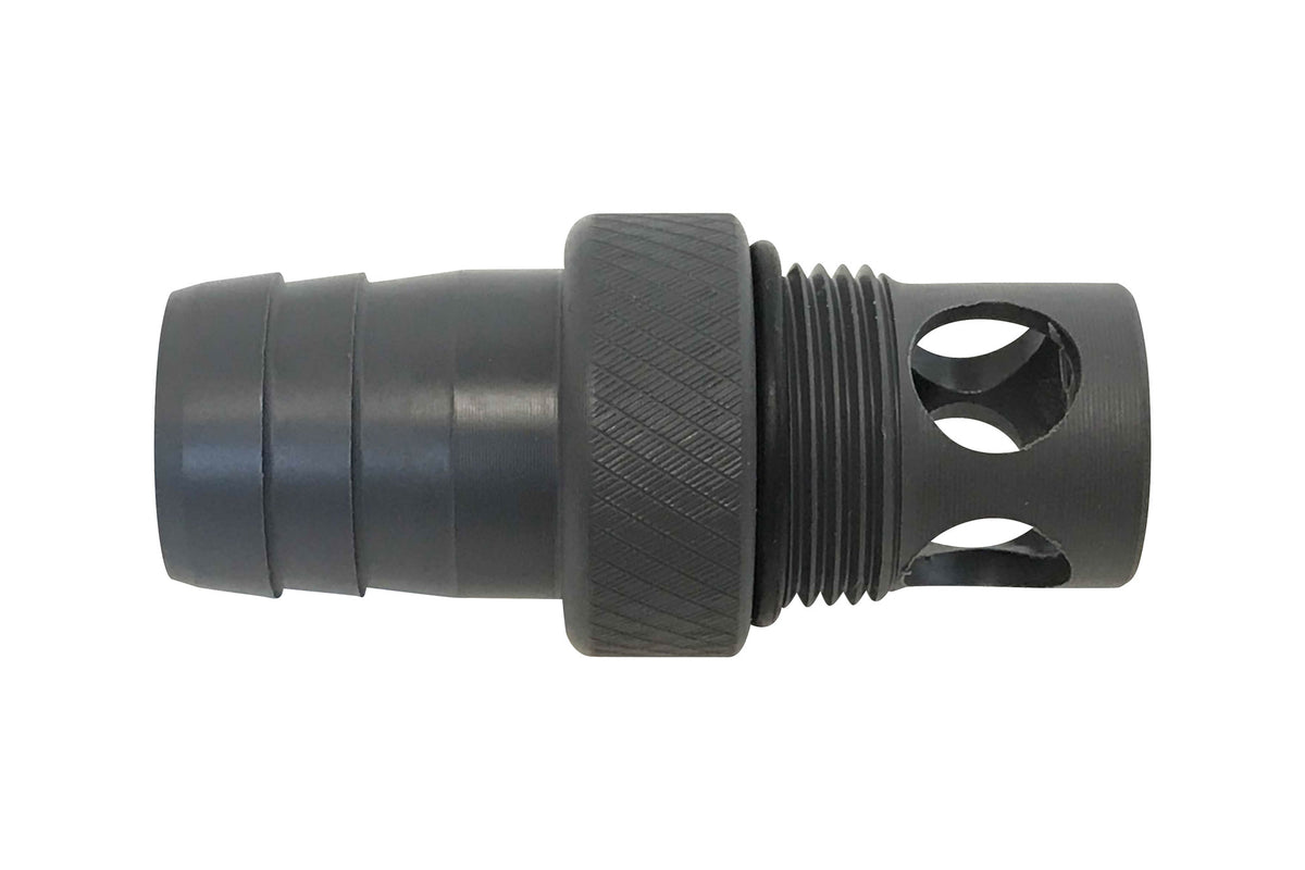 Fatsac 1” Barbed End — Sac Valve Threads - Ballast