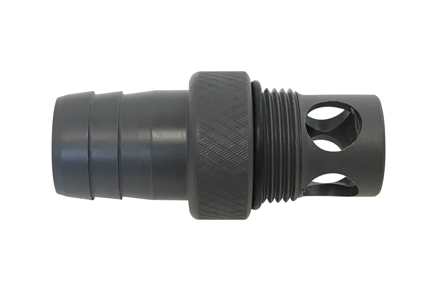 Fatsac 1” Barbed End — Sac Valve Threads - Ballast