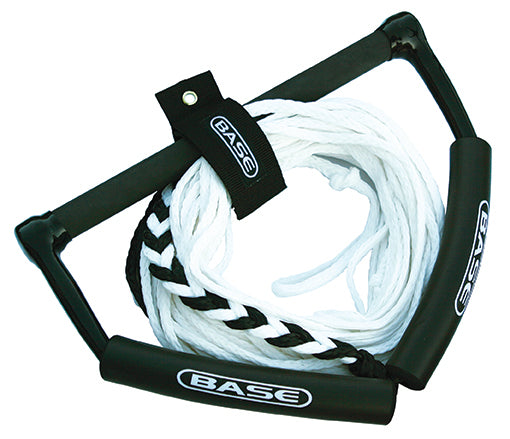 Base Sports Wake Combo 15in Team Handle w/ Poly-E Mainline - Leinen & Griffe